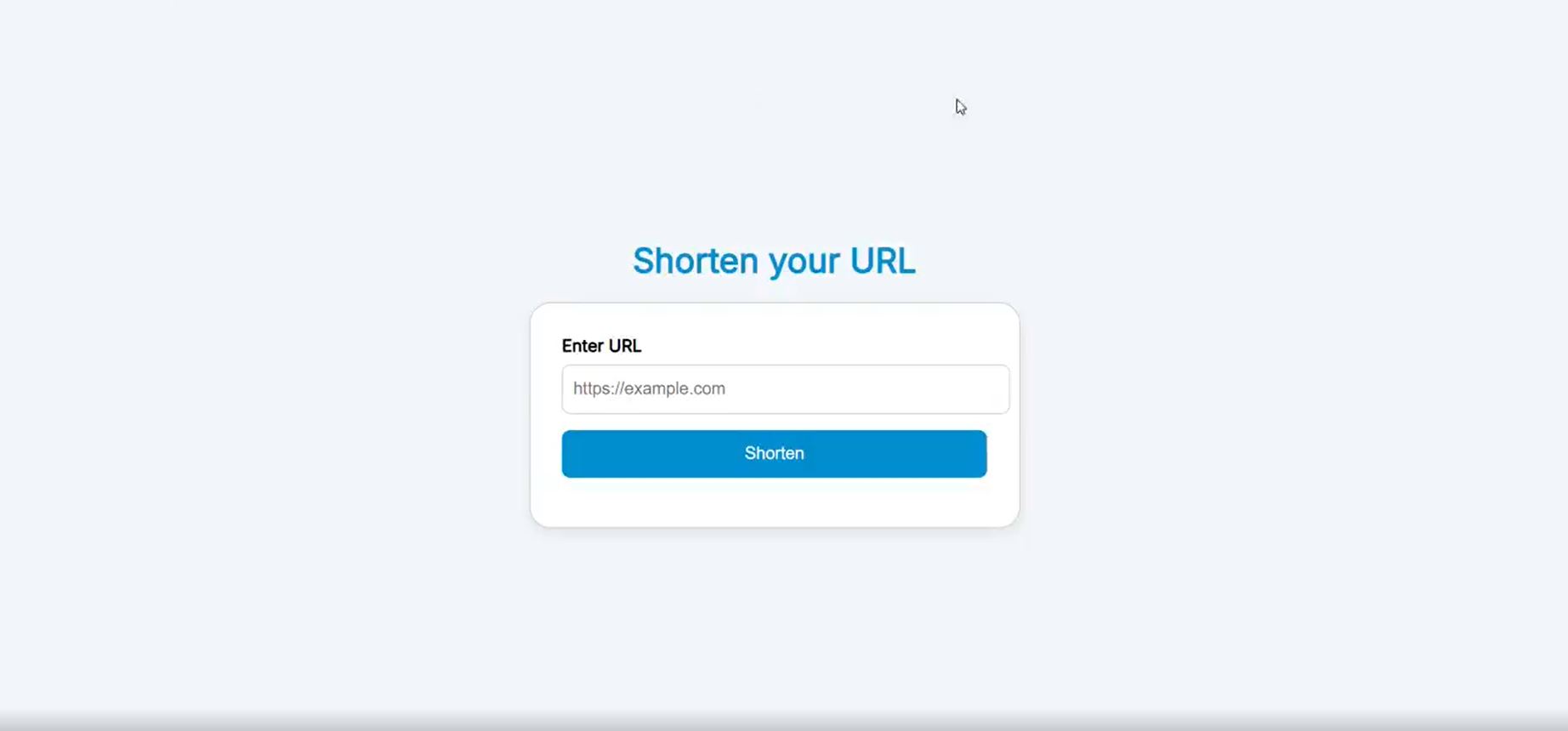 URL Shortner